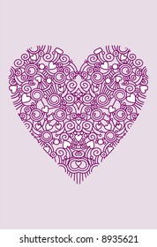 Heart shape for valentine greetings!