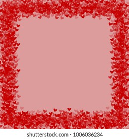 Heart shape vector which consists of isolated elements. Modern style with beautiful elements in heart shape vector. Can be used as print, wallpaper, cards, valentine cards, logo, background and etc.