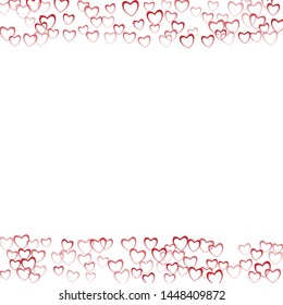 Heart shape which consists of isolated elements. Modern style with beautiful elements in heart shape. Can be used as print, wallpaper, cards, valentine cards, banner, background and etc.