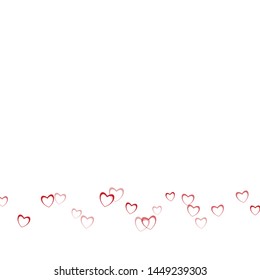 Heart shape which consists of isolated elements. Modern style with beautiful elements in heart shape. Can be used as print, wallpaper, cards, valentine cards, banner, background and etc.