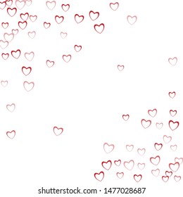 Heart shape which consists of isolated elements. Modern style with beautiful elements in heart shape. Can be used as print, wallpaper, cards, valentine cards, banner, background and etc.