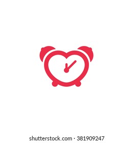 heart shaped alarm clock