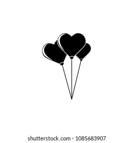 heart shaped balls icon. Element of mother day for mobile concept and web apps. Isolated heart shaped balls icon can be used for web and mobile. Premium icon on white background