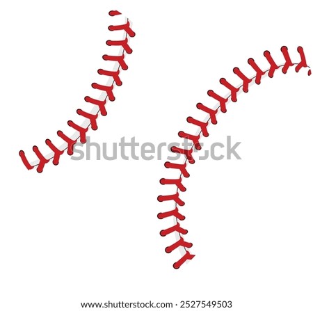A heart shaped baseball ball representing a love of the game of baseball