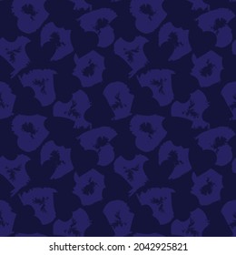 Heart shaped brush stroke seamless pattern background for fashion textiles, graphics