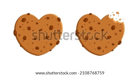Icing heart shaped cookies