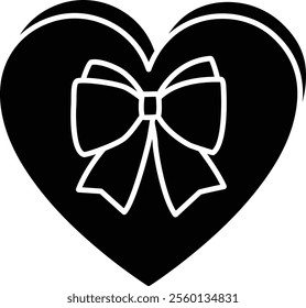 Heart shaped gift box silhouette
For celebrating Valentine's Day, Mother's Day,wedding or birthday.
Transparent background.