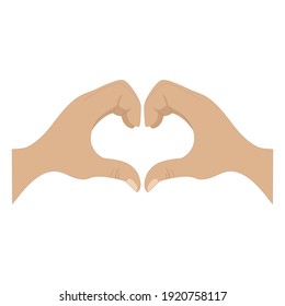 Black White Hands Folded Shape Heart Stock Vector (Royalty Free) 1756661384