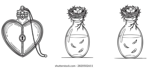 Heart Shaped Lock Potion
