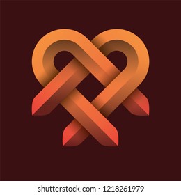 Heart Shaped Logo Design