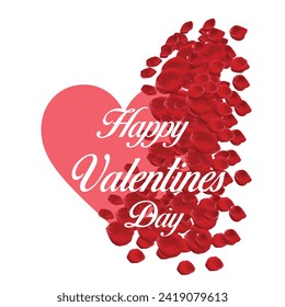 A heart shaped logo entwined with roses radiating warmth and love