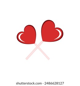 Heart Shaped Lollipops, Valentine's day, Love sign