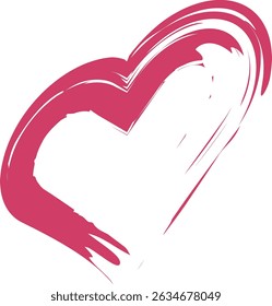 Heart shaped object in Pink