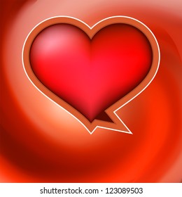 Heart shaped vector bubbles.  + EPS8 vector file