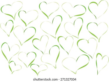 heart shapes