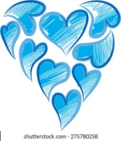 heart shapes