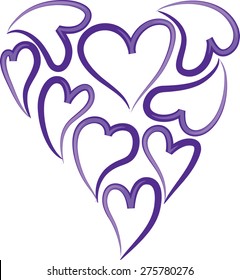heart shapes