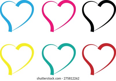 heart shapes
