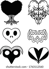 Formas Para El Corazón Árboles Y Elefantes