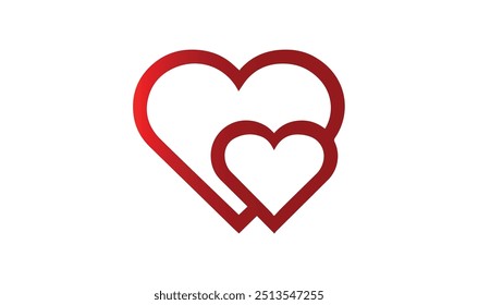 Heart shapes vector icons or logos set, different cartoon cute hearts collection
Hearts geometric linear logos, vector icons or logotypes set, love, care geometrical 
Symbols collection, graphic desig