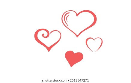 Conjunto de iconos o logotipos de vectores de Formas de corazón, colección de corazones lindos de dibujos animados diferentes
Corazones geométricos logotipos lineales, iconos vectoriales o logotipos conjunto, amor, cuidado geométrico 
Colección de símbolos, diseño gráfico