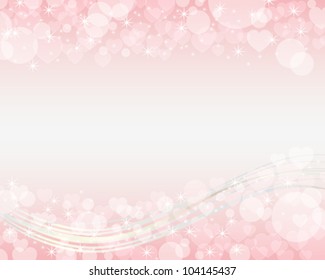 heart shines background