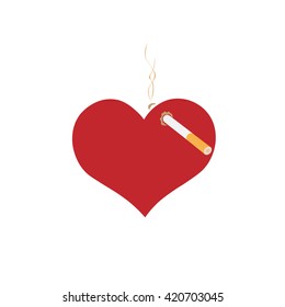 Heart of the sick person is worn