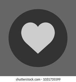 heart sign icon