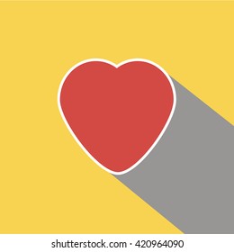 heart sign. heart icon