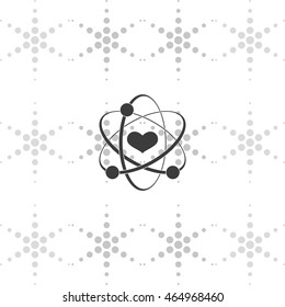 Heart sign icon.