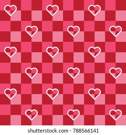 Heart sign / symbol Pattern background wallpaper for Valentine, Love, Sweet, Wedding event  