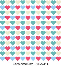 Heart sign / symbol Pattern background wallpaper for Valentine, Love, Sweet, Wedding event  