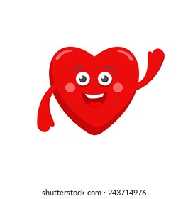 Heart sign. Vector illustration.