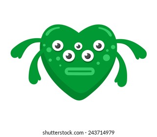 Heart sign. Vector illustration.