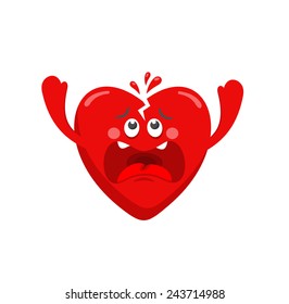 Heart sign. Vector illustration.