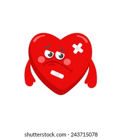 Heart sign. Vector illustration.