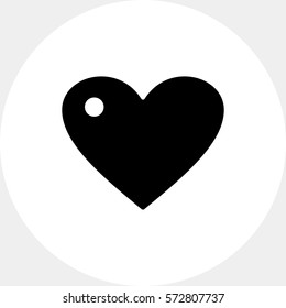Heart simple icon