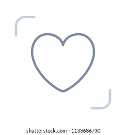 Heart - Simple Icons. A minimalistic vector icon.
