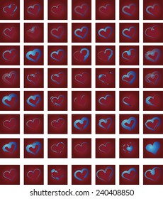 heart sings graphic design vector art