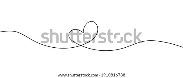 Heart sketch
doodle, hand drawn heart. Vector illustration isolated on white
background. Valentine's Day. Love
Line