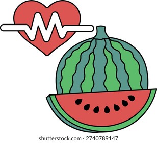 A heart  