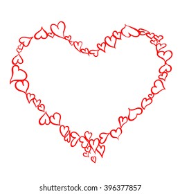 heart from small hearts