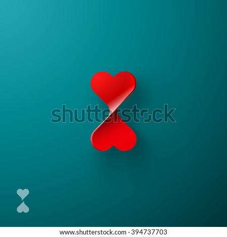 Heart squeeze symbol