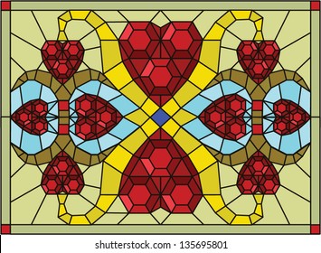 Heart / Stained Glass