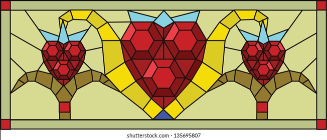 Heart / Stained Glass