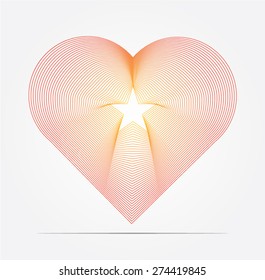 Heart with Star