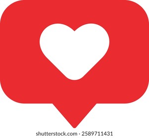 Heart and star icon button in speech bubble, favorite icon. Like and love icon. Vector icons