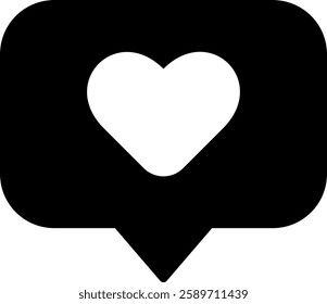 Heart and star icon button in speech bubble, favorite icon. Like and love icon. Vector icons