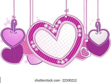 Heart Strings - Vector