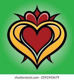  heart, symbol, design, love, romantic, tattoo, sign, graphic, vector, illustration, drawing, valentine, shape, red, icon, clip art, retro, line, creative, holiday, cartoon, element, decorative, 